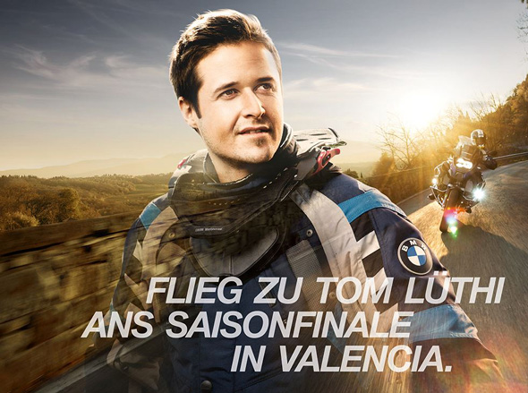 Flieg zu Tom Luethi nach Valencia