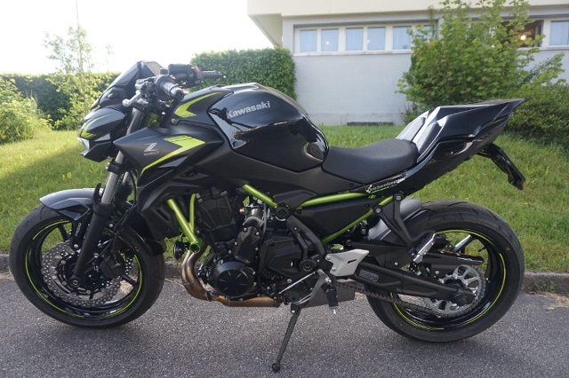  Motorrad kaufen KAWASAKI Z 650 ABS mit Heckumbau Occasion