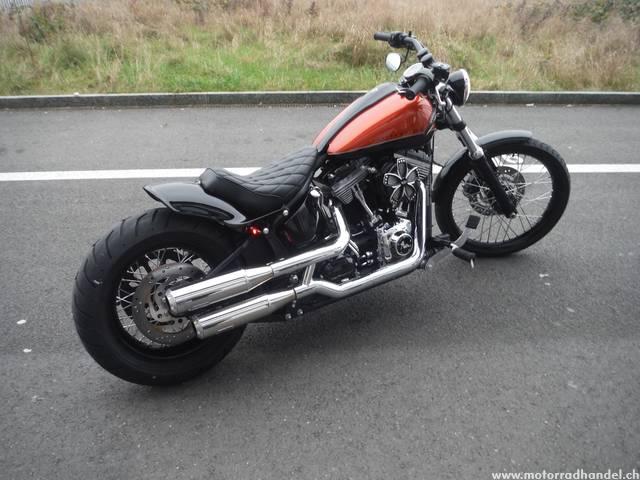  Motorrad kaufen HARLEY-DAVIDSON FXS 1585 Softail Blackline ABS Kustom Occasion 