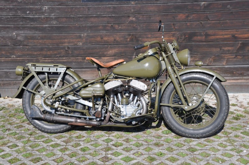 Motorrad Oldtimer kaufen HARLEY DAVIDSON WLC Military 