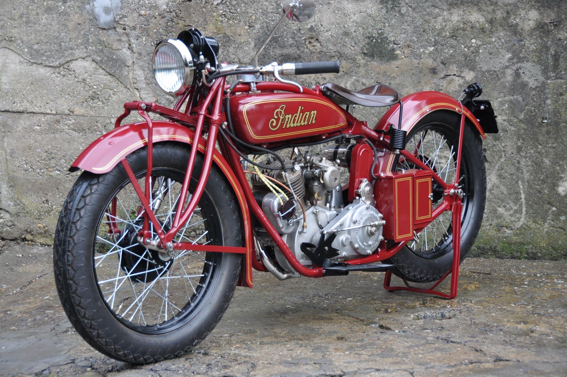 Motorrad Oldtimer kaufen INDIAN SCOUT 37 Lüchinger Classic ...