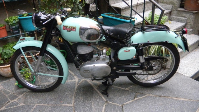  Motorrad kaufen BIANCHI CERVINO 175 Oldtimer 
