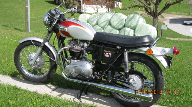  Motorrad kaufen TRIUMPH T120R Oldtimer 