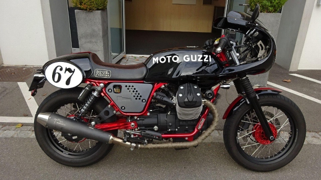  Motorrad kaufen MOTO GUZZI V7 Racer - Stucchi Halbschale Occasion 