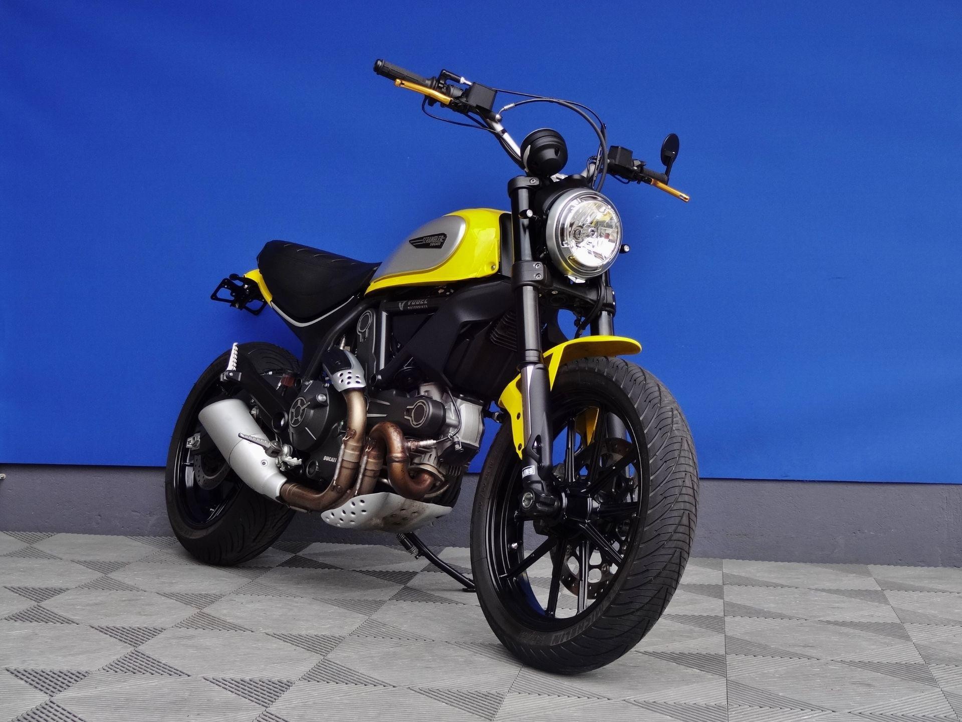 Ducati Scrambler Komfortsitzbank Motorrad Bild Idee