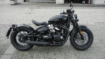 Motorrad Mieten & Roller Mieten TRIUMPH Bonneville 1200 Bobber Black (Retro)