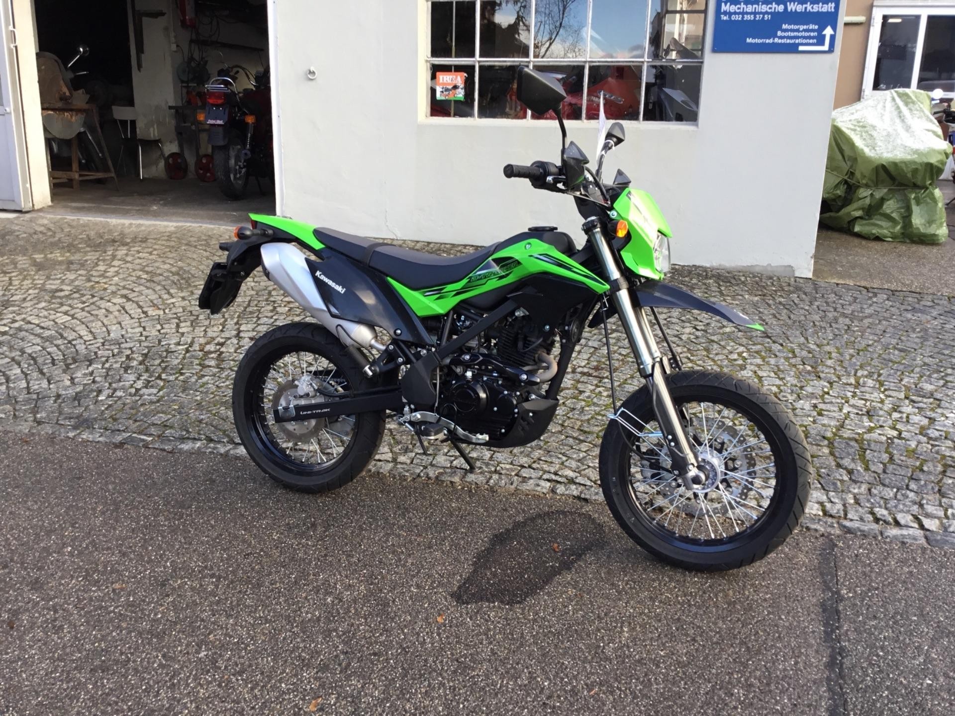 Kawasaki D Tracker 150 Modifikasi Supermoto - Pecinta Dunia Otomotif