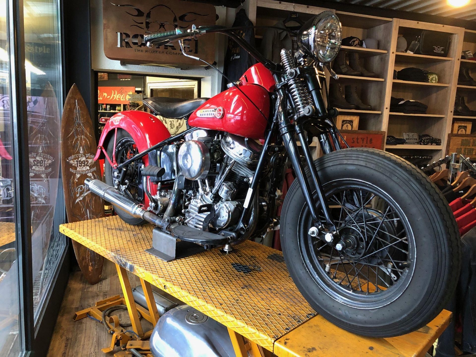 Motorrad Oldtimer Kaufen Harley Davidson Panhead Fl Fl Bobber