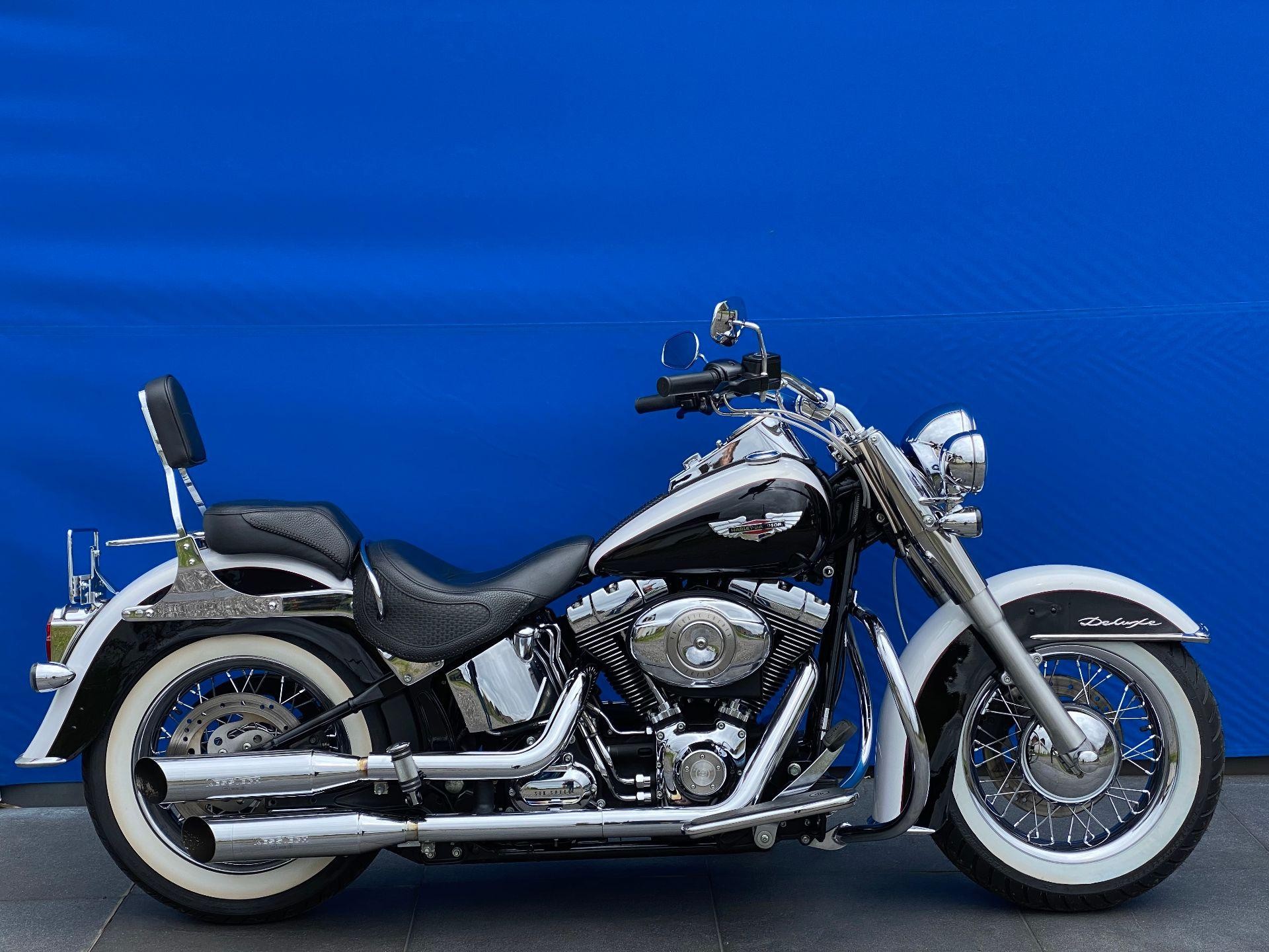 Motorrad Occasion Kaufen Harley Davidson Flstn 1584 Softail Deluxe Wild Style Custom Lyssach