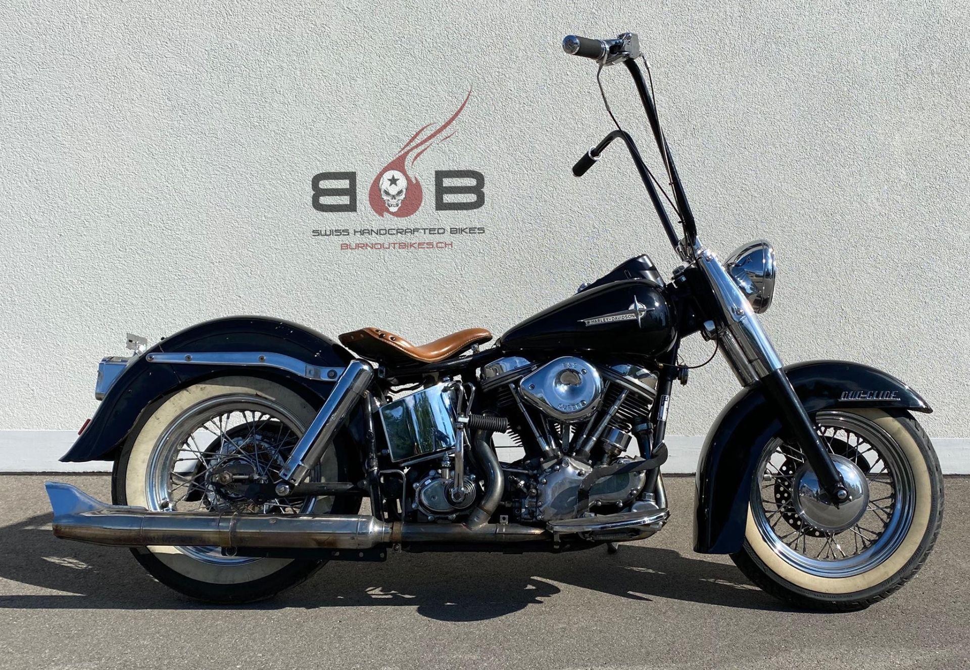 Motorrad Oldtimer Kaufen Harley Davidson Fl Panhead Duoglide Burn Out Bikes Sirnach Id 2703460 Zeile 55
