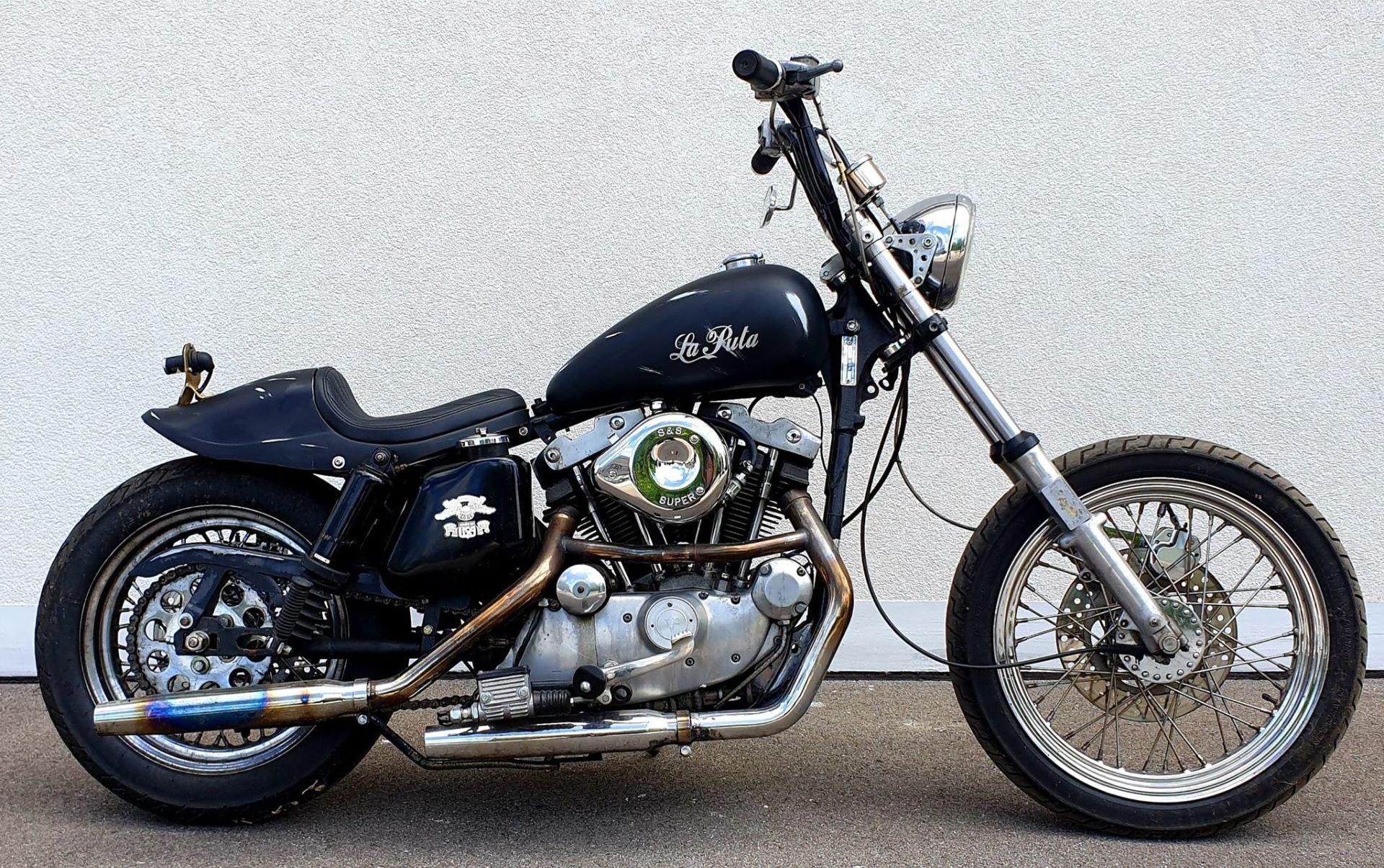 Motorrad Oldtimer kaufen HARLEY-DAVIDSON XLH IRONHEAD BURN ...