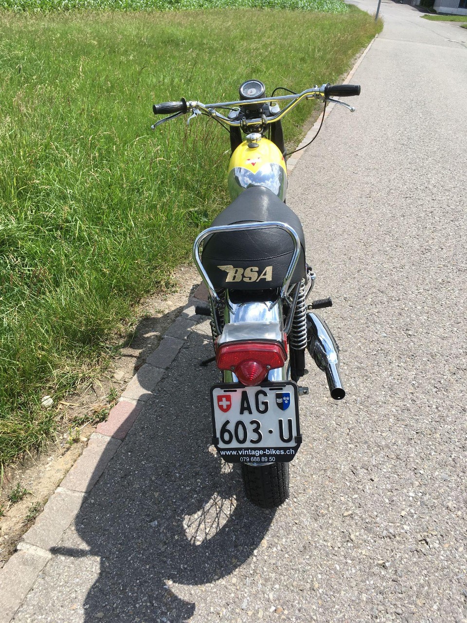 Motorrad Oldtimer Kaufen Bsa B441 Victor Special Vintage Bike S