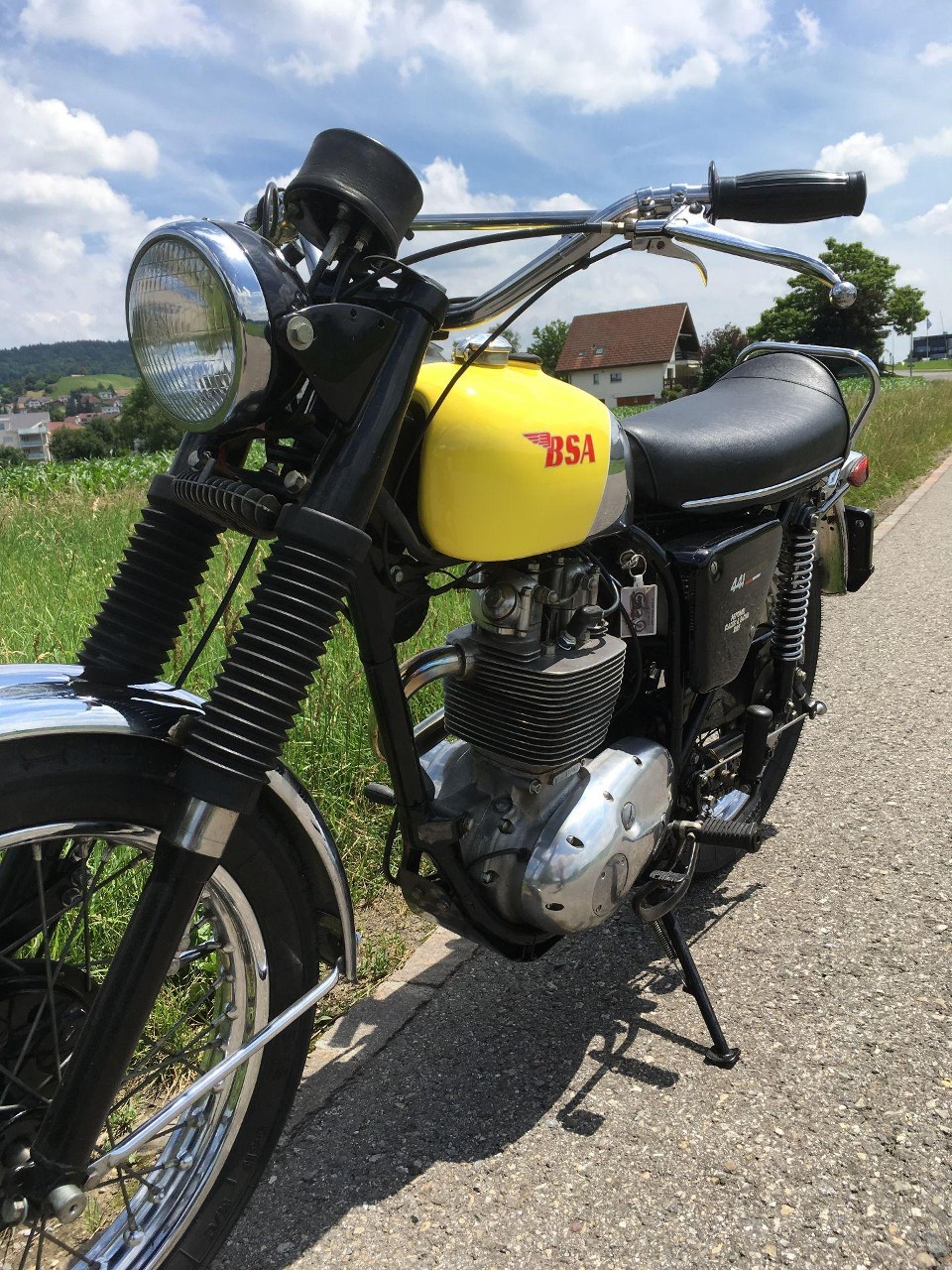Motorrad Oldtimer Kaufen Bsa B441 Victor Special Vintage Bike S