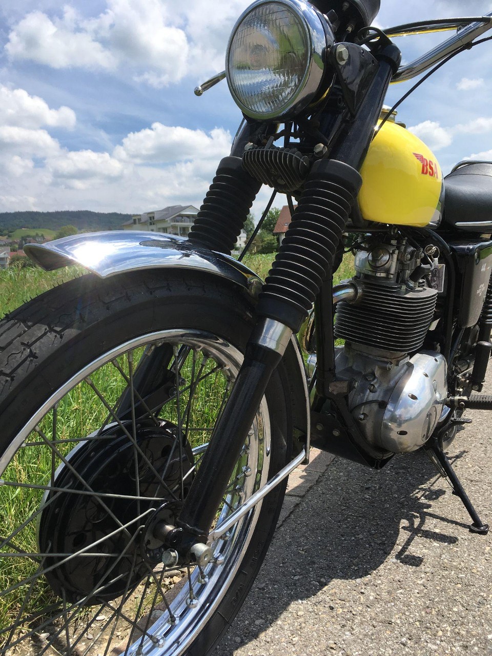 Motorrad Oldtimer Kaufen Bsa B441 Victor Special Vintage Bike S
