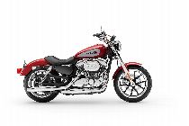 Motorrad Mieten & Roller Mieten HARLEY-DAVIDSON XL 883 L Sportster Super Low (Custom)