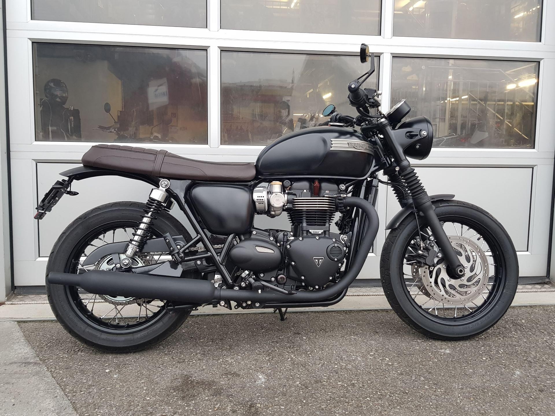 Motorrad Occasion Kaufen Triumph Bonneville T120 1200 Abs Motec