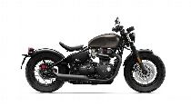 Motorrad Mieten & Roller Mieten TRIUMPH Bonneville 1200 Bobber Black (Retro)