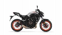 Motorrad Mieten & Roller Mieten YAMAHA MT 07 A (Naked)