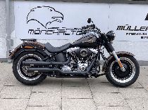 Motorrad kaufen Occasion HARLEY-DAVIDSON FLSTFB 1690 Softail Fat Boy Special Anniv. (custom)