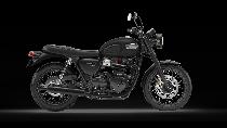 Motorrad kaufen Neufahrzeug TRIUMPH Bonneville T100 900 Black ABS (retro)