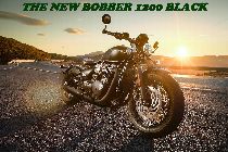 Motorrad Mieten & Roller Mieten TRIUMPH Bonneville T120 1200 Bobber (Retro)