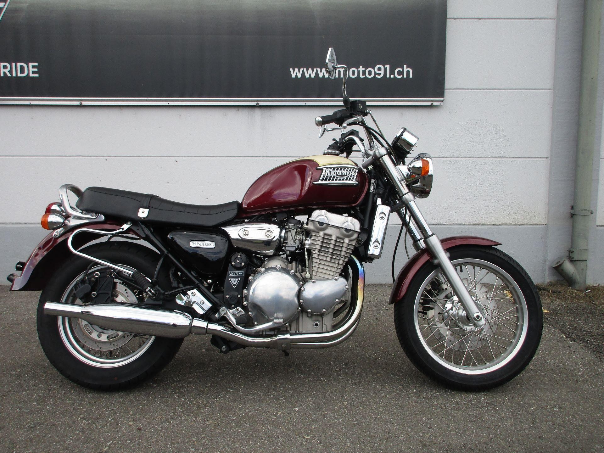 Motorrad Occasion Kaufen Triumph Thunderbird 900 The Real One Moto