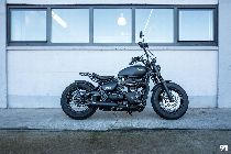 Acheter une moto Occasions TRIUMPH Bonneville 1200 Bobber Black (retro)
