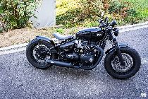 Motorrad kaufen Occasion TRIUMPH Bonneville 1200 Bobber Black (retro)
