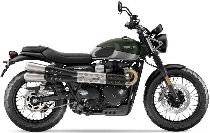 Motorrad Mieten & Roller Mieten TRIUMPH Street Scrambler 900 (Retro)