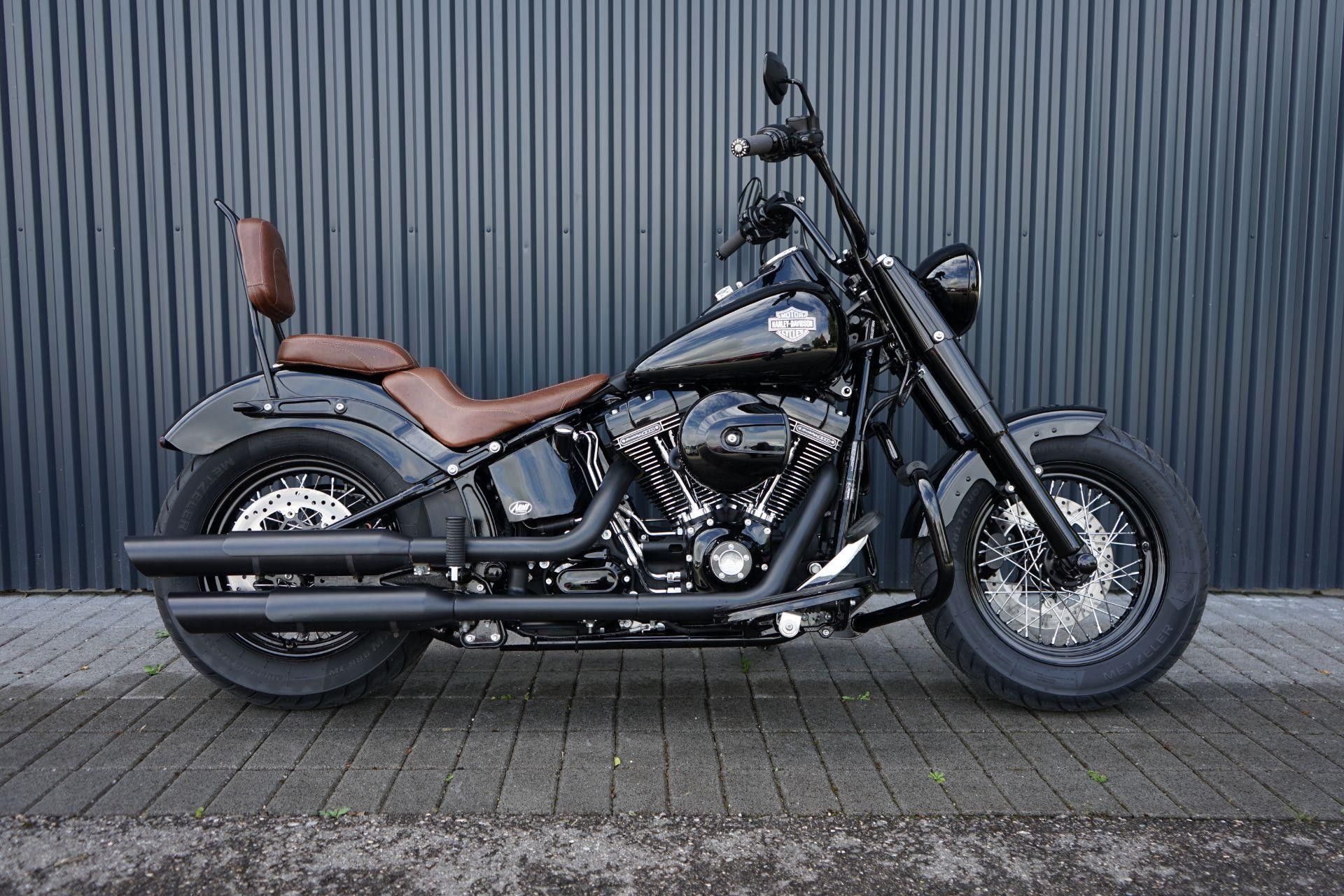 Motorrad Occasion Kaufen Harley Davidson Flss 1801 Softail Slim S Abs Arni Harley Davidson Hessigkofen