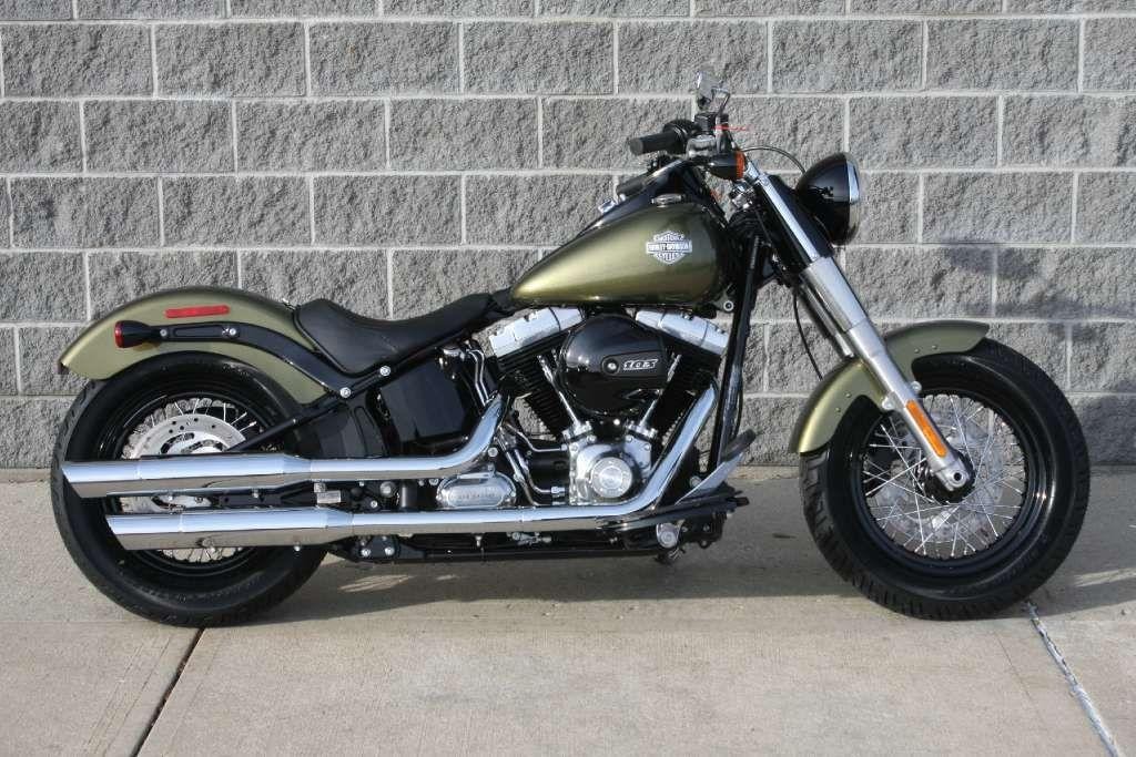 Harley Davidson Softail Slim Olive Green Harley Davidson Softail Slim Olive Green