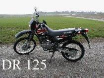 Motorrad Mieten & Roller Mieten SUZUKI DR 125 SE (Enduro)