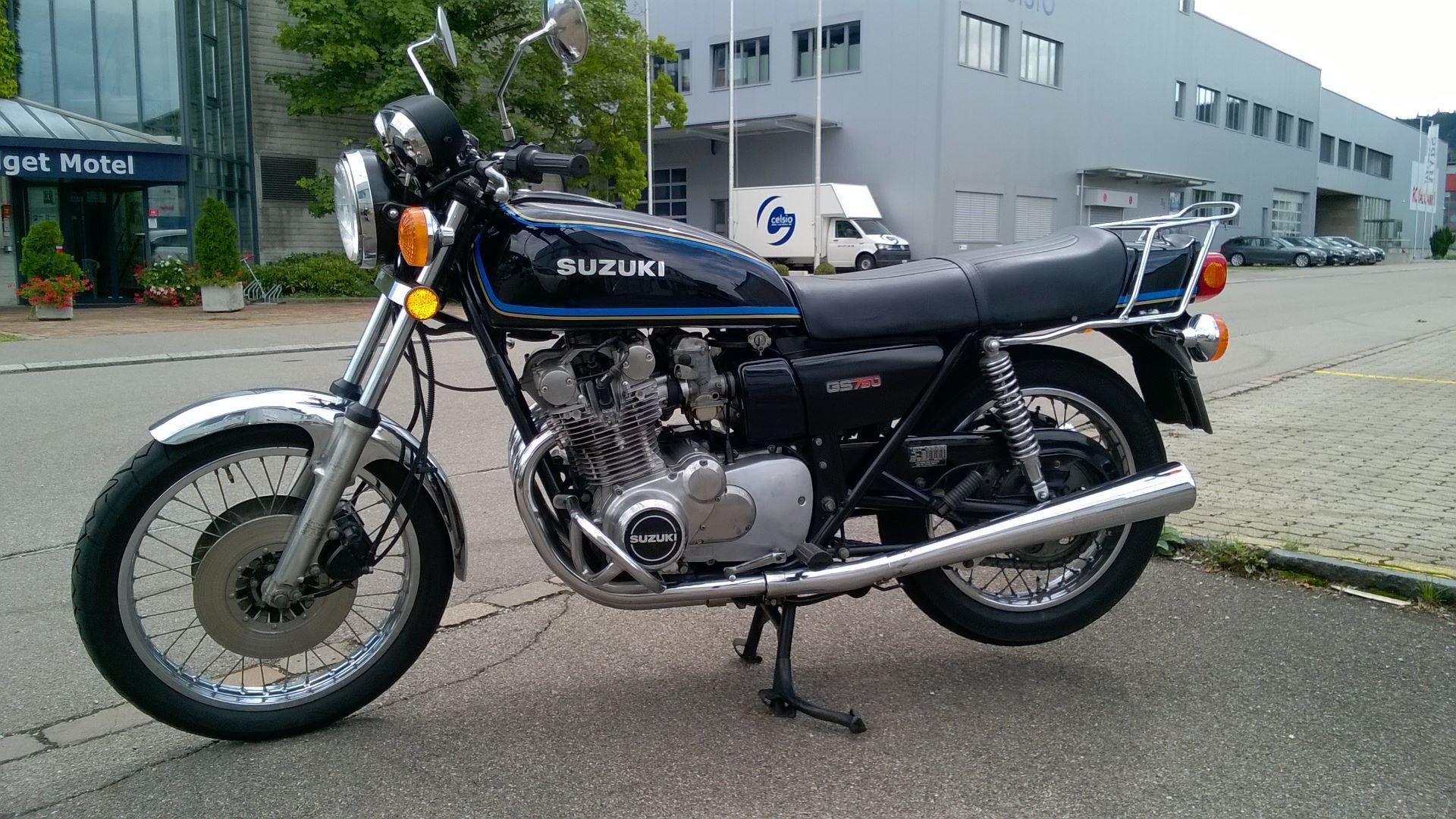 Motorrad Oldtimer kaufen SUZUKI GS 750 Motound Oldtimer