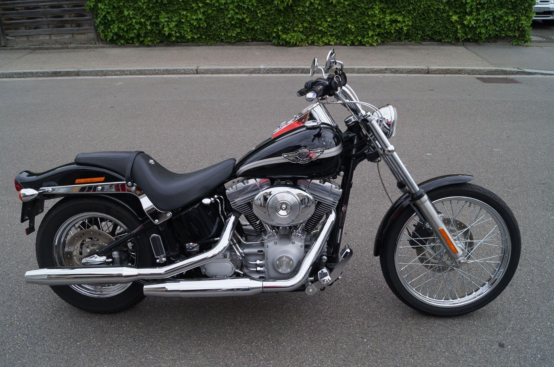 Motorrad Occasion kaufen HARLEY DAVIDSON FXST 1450 Softail 